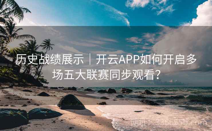历史战绩展示|开云APP如何开启多场五大联赛同步观看? 第2张 历史战绩展示|开云APP如何开启多场五大联赛同步观看? 第2张