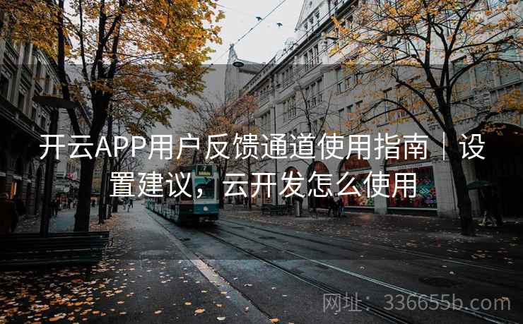 开云APP用户反馈通道使用指南|设置建议,云开发怎么使用